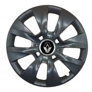 Колпак для колес SJS Renault 225 R14" 4 шт. черный (110861)