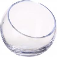 Ваза Снегирь H13 D14 см 13 см прозорий