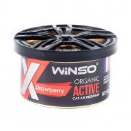 Ароматизатор подвесной WINSO Organic X Active Strawberry 533720 40 мл
