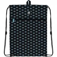 Сумка для обуви KITE 601L-5 черный с рисунком