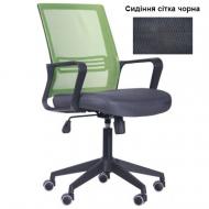 Крісло AMF Art Metal Furniture Джун Tilt чорний/салатовий Крісло AMF Art Metal Furniture Джун Tilt чорний/салатовий