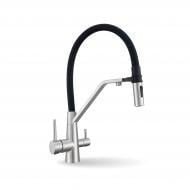 Смеситель для кухни FADO S.r.l MIX024011BN с подключением к фильтру никель Foggia Смеситель для кухни FADO S.r.l MIX024011BN с подключением к фильтру никель Foggia