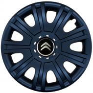 Колпак для колес SJS Citroen 319 R15" 4 шт. черный (110919)