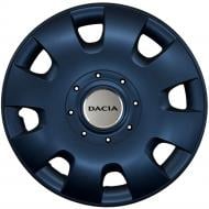 Колпак для колес SJS Dacia 304 R15" 4 шт. черный (110881)