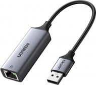 Переходник UGREEN USB 3.0 - Ethernet RJ45 1000 Mb CM209 0,1 м серый (50922)