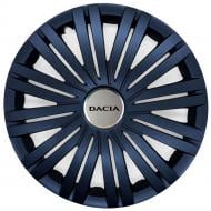 Ковпак для коліс SJS Dacia 339 R15" 4 шт. чорний (110960)