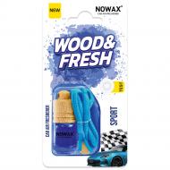Ароматизатор подвесной Nowax Wood&Fresh Sport NX92099 29 мл Ароматизатор подвесной Nowax Wood&Fresh Sport NX92099 29 мл