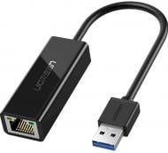 Переходник UGREEN USB 3.0 -Ethernet RJ45 1000 Mb CR111 черный (20256)