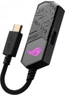 Адаптер для наушников Asus ROG CLAVIS USB-C to 3.5mm 0,15 м black (90YH02N0-B2UA00)