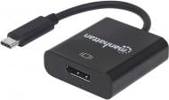 Переходник Intracom USB3.1 Type-C — DisplayPort (F) 0,21 м черный (152020)