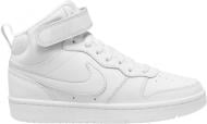 Кроссовки детские демисезонные Nike COURT BOROUGH MID 2 GS CD7782-100 р.40 белые