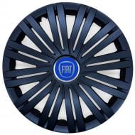 Колпак для колес SJS Fiat (синий) 339 R15" 4 шт. черный (110964)