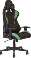 Кресло Nowy Styl HEXTER ML R1D TILT PL70 FAB/01 BLACK/GREEN FR черный/зеленый 