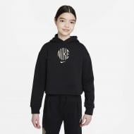 Джемпер Nike G NSW FT HOODIE RTL DD6498-010 черный
