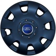 Колпак для колес SJS Ford 304 R15" 4 шт. черный (110886)