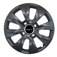 Ковпак для коліс SJS Geely 334 R15" 4 шт. чорний (110027)
