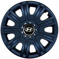 Колпак для колес SJS Hyundai 319 R15" 4 шт. черный (110927)