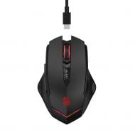 Мышка беспроводная BLOODY 2.4 ГГц, вбудований акумулятор black (R80 Plus (Black))
