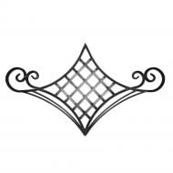 Розетка кованая Артдеко 13.505 560х925х12/12х6 мм невальц