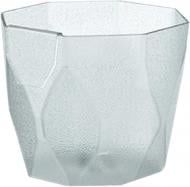 Кашпо пластиковое Prosperplast Rocka P круглый 1 л прозрачный (70995-429)