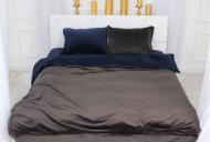 Наволочка велюр Winter Frost 28-0006+28-0003 Arabis Velvet 45x45 см серый/коричневый MirSon