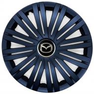 Ковпак для коліс SJS Mazda 339 R15" 4 шт. чорний (110970)