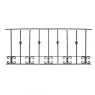 Секция ограждения Артдеко 01.013 625х1500х12 мм невальц.