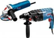 Набор электроинструментов Bosch Professional GBH 240 + GWS 750-125 0611272122