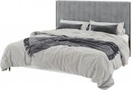 Кровать Світ Меблів 2СП 1.6 Либерти 160x200 см пепельный/дуб борас Кровать Світ Меблів 2СП 1.6 Либерти 160x200 см пепельный/дуб борас