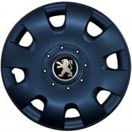 Колпак для колес SJS Peugeot 304 R15" 4 шт. черный (110896)