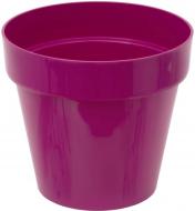 Горшок пластиковый Prosperplast Cube shine круглый 1,2 л фуксия (76951-235)