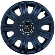 Колпак для колес SJS Peugeot NEW 319 R15" 4 шт. черный (110936)