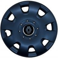 Ковпак для коліс SJS Renault NEW 304 R15" 4 шт. чорний (111004)