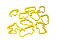 Набір форм для вирізання печива Mini-Monsters Транспорт 10 шт. 683215 Fackelmann
