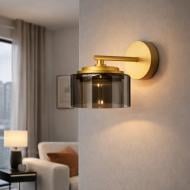 Бра LIGHT SET DUSHA MS241-B 12 Вт GX53 золото/димчастий