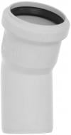 Отвод канализационный REHAU безшумный Raupiano 50 30°