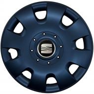 Колпак для колес SJS Seat 304 R15" 4 шт. черный (110903)