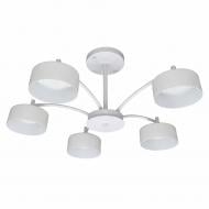 Люстра стельова LIGHT SET DUSHA MS241 5x12 Вт GX53 білий/молочний