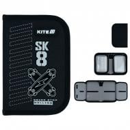 Пенал Skate K26-622-4 KITE черный с рисунком