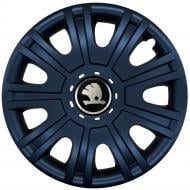 Колпак для колес SJS Skoda 319 R15" 4 шт. черный (110938)