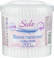 Ватні палички SIELA 200 шт. (кругла)