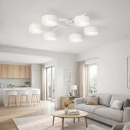 Люстра потолочная LIGHT SET DUSHA MS228 6x12 Вт GX53 белый/молочный