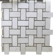 Плитка Vivacer Мозаїка № 49 Beige Marble Mosaic Tumbled 29,5х29,5