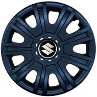 Колпак для колес SJS Suzuki 319 R15" 4 шт. черный (110944)