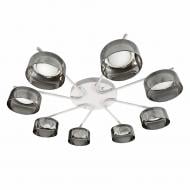 Люстра потолочная LIGHT SET DUSHA MS228 8x12 Вт GX53 белый/дымчатый