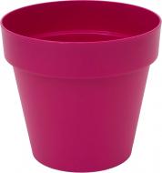 Горшок пластиковый Prosperplast Cube круглый 12 л (76952-235) фуксия