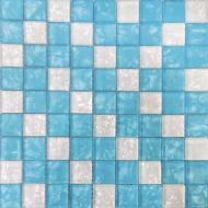 Плитка Vivacer Мозаика Mix Blue 30x30 Плитка Vivacer Мозаика Mix Blue 30x30