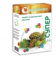 Добриво для хвойних та декоративних рослин Сімейний сад осіннє 1 кг