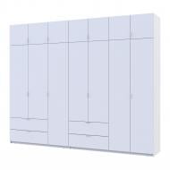 Шкаф для одежды Doros Лукас 3+4ДСП 2400х2950х500 мм белый / белый