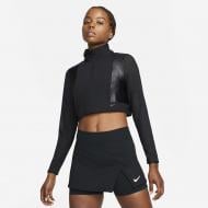 Джемпер Nike SDC W NKCT PRT 1/2 ZIP TOP DD3865-010 р. XS черный